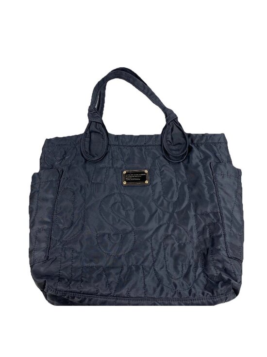 Marc By Marc Jacobs Handbags - Marc by Marc Jacobs Quilted Tate Tote Bag Women Black Shoulder Strap Puffy